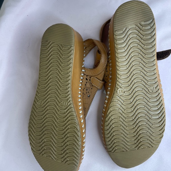 Spring step leather peep-toe Mary Jane 🐪 color size 42 - Picture 4 of 6